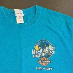 Harley-Davidson Teal Myrtle Beach Tee
